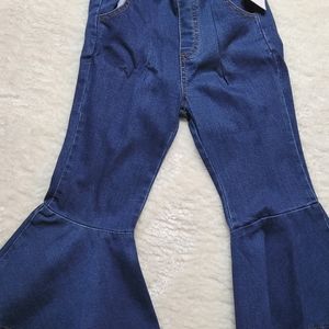 Little Girl Bell Bottom Jeans